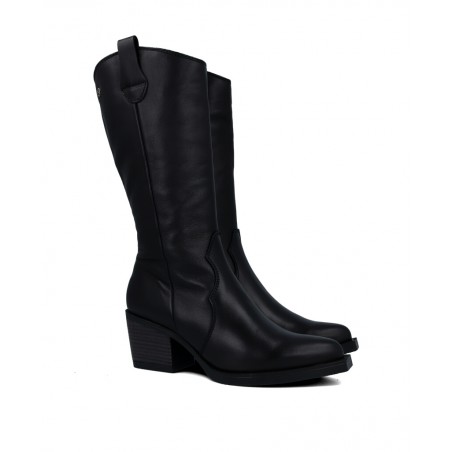 Porronet 4755 black leather boots