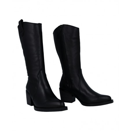 Porronet 4755 black leather boots
