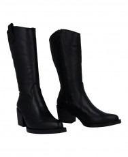 Porronet Flora 4755 black leather boots