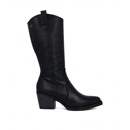 Porronet 4755 black leather boots