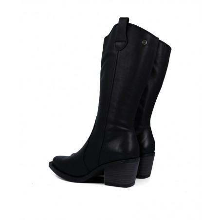 Porronet 4755 black leather boots