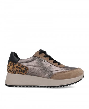Imac 858248 7152017 Metallic Wedge Sneakers