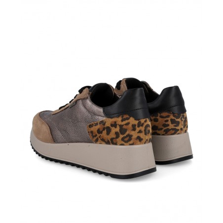 Imac 858248 7152017 Metallic Wedge Sneakers