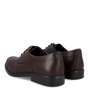Zapatos marrones de piel Imac 850210.28263.017