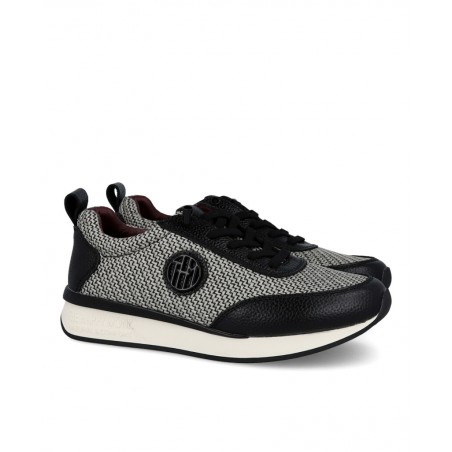 Happy Monk Vanity 010 Black Casual Sneakers