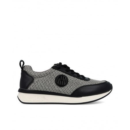 Happy Monk Vanity 010 Black Casual Sneakers