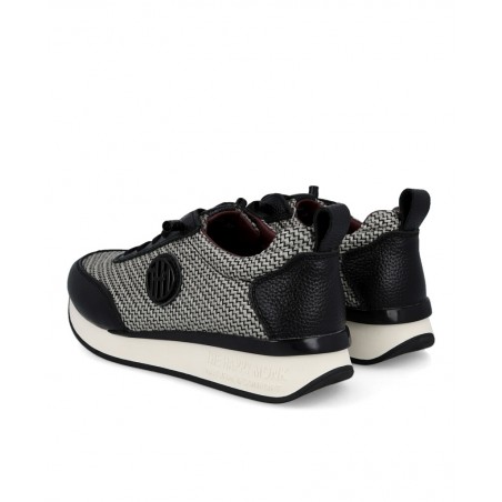 Happy Monk Vanity 010 Black Casual Sneakers