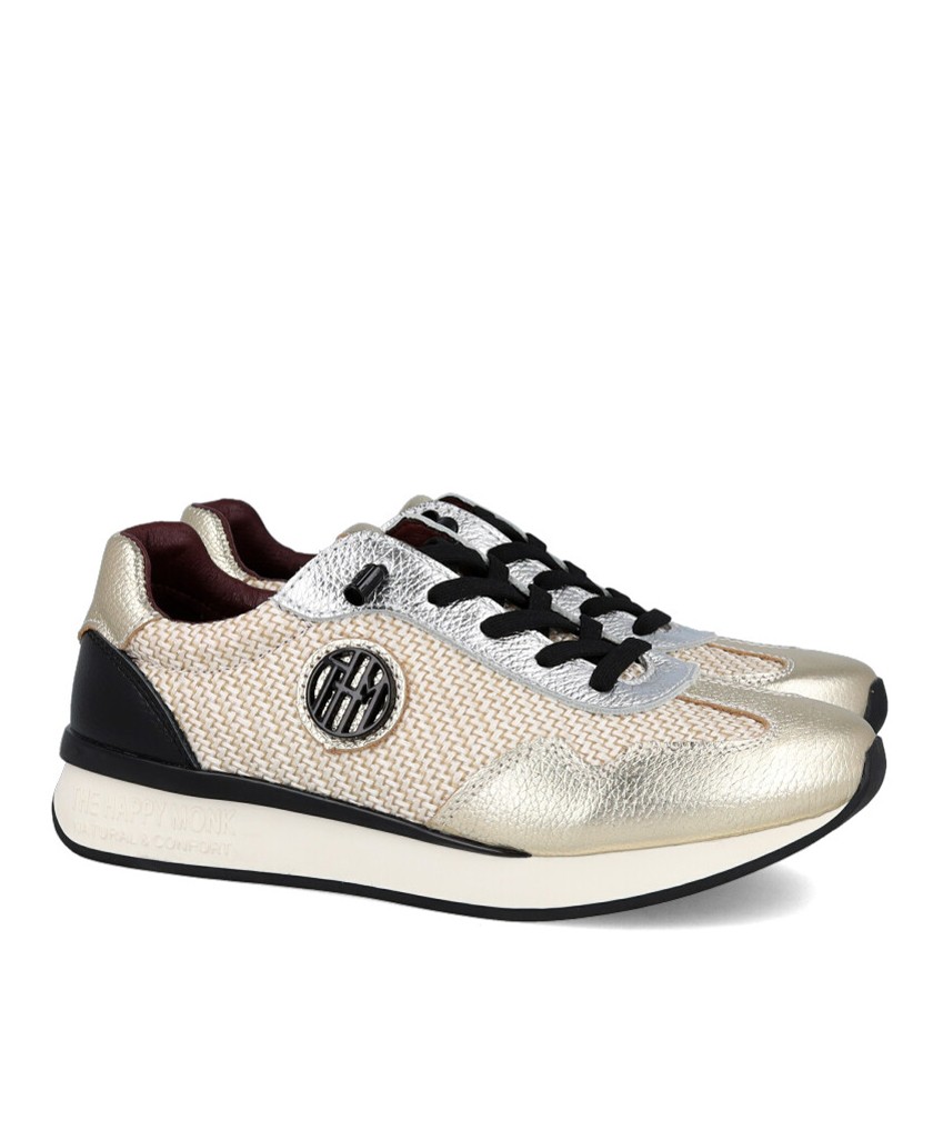 Sneakers cordones elásticos Happy Monk Vanity 018