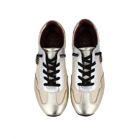 Sneakers cordones elásticos Happy Monk Vanity 018