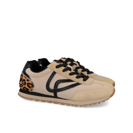 Happy Monk Barna 001 Beige Urban Sneakers
