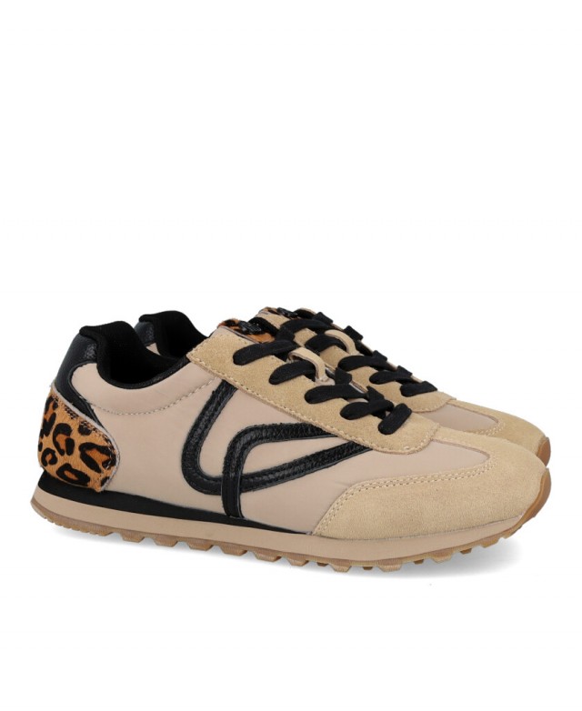 Happy Monk Barna 001 Beige Urban Sneakers