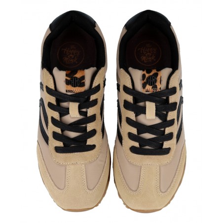 Happy Monk Barna 001 Beige Urban Sneakers