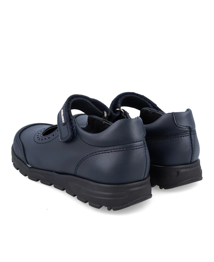 Pablosky 334120 navy blue school shoes
