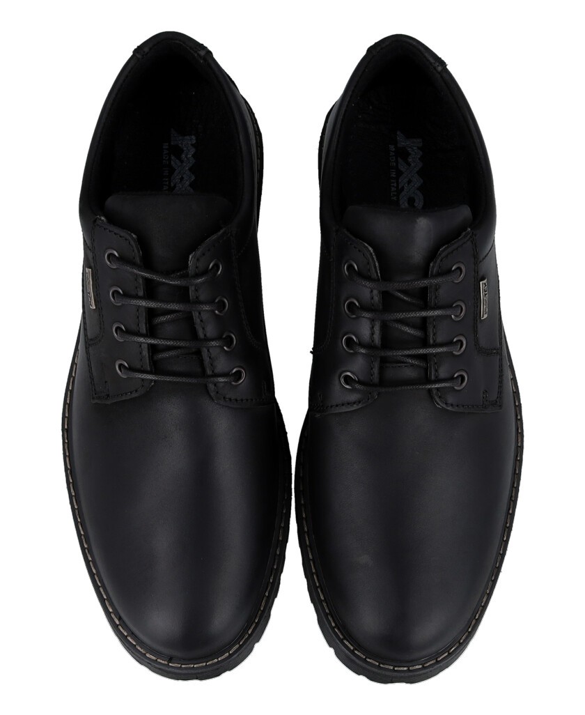 Náuticos negros de cuero Imac 850658.3470.011