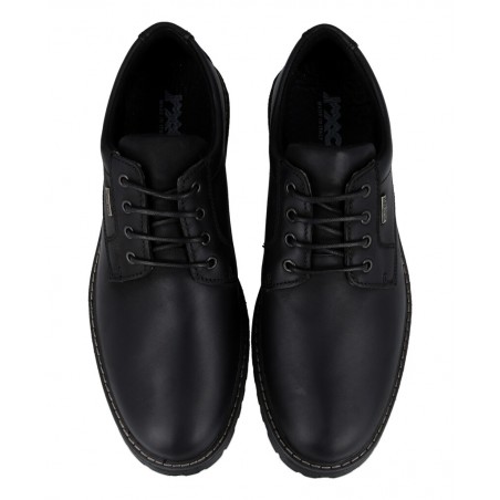 Imac 850658.3470.011 Black Leather Boat Shoes