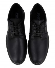 Imac 850658.3470.011 Black Leather Boat Shoes