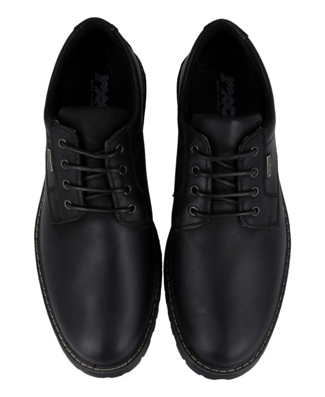 Imac 850658.3470.011 Black Leather Boat Shoes