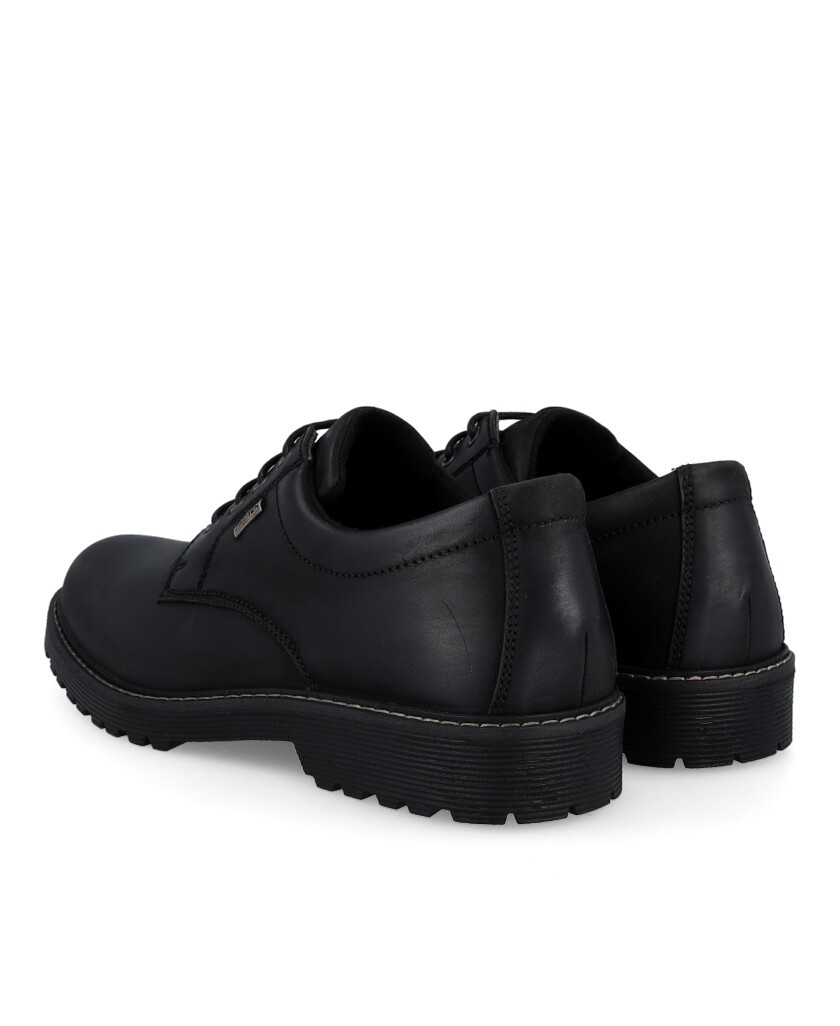 Imac 850658.3470.011 Black Leather Boat Shoes