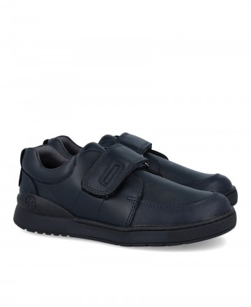 Zapatos colegiales azules Biomecanics 201102