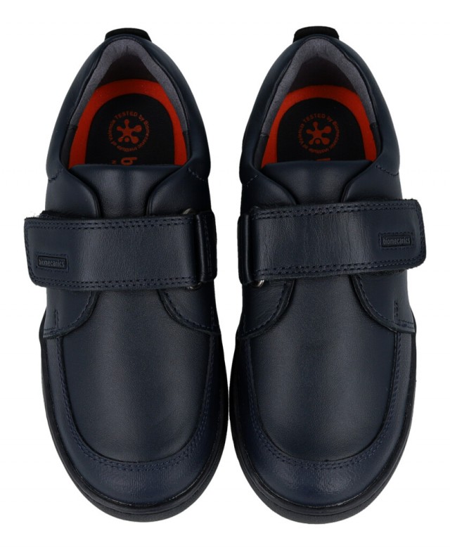 Zapatos colegiales azules Biomecanics 201102