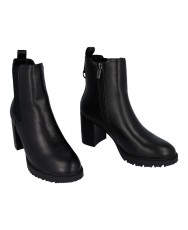 Xti 144299 Black Heeled Ankle Boots with Zipper Xti 144299 Black Heeled Ankle Boots with Zipper