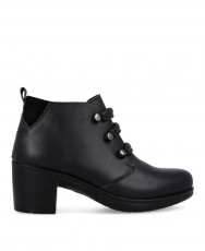 Happy Monk Urban 009 Black Ankle Boots with Beads Happy Monk Urban 009 Black Ankle Boots with Beads