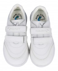 Pablosky 203900 White Children's Sneakers