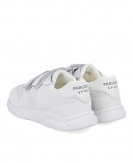 Pablosky 203900 White Children's Sneakers
