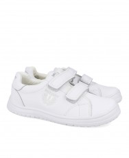 Pablosky 200000 White Leather School Shoes