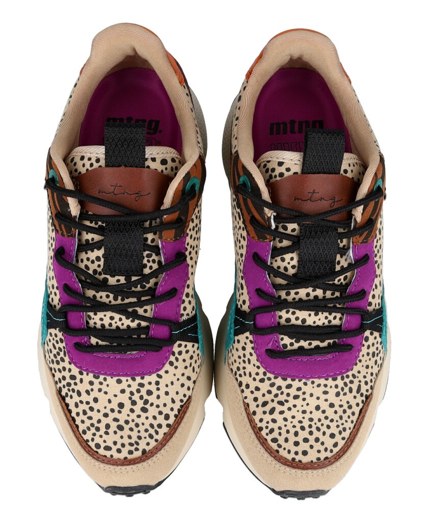 Multicolor wedge sneakers Mustang 60431
