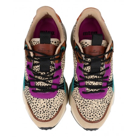 Multicolor wedge sneakers Mustang 60431
