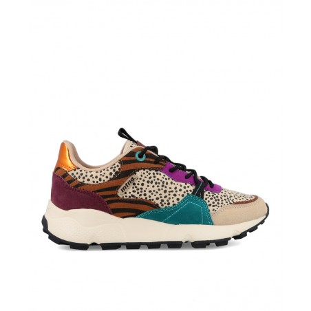 Multicolor wedge sneakers Mustang 60431