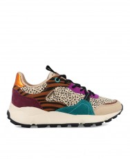 Multicolor wedge sneakers Mustang 60431 Multicolor wedge sneakers Mustang 60431