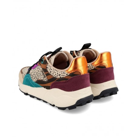 Multicolor wedge sneakers Mustang 60431