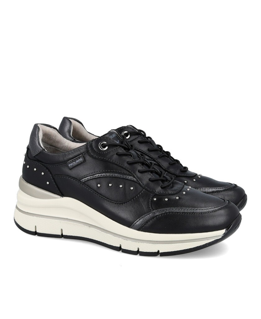 Black urban sneakers Pikolinos Girona W2C-6548C2