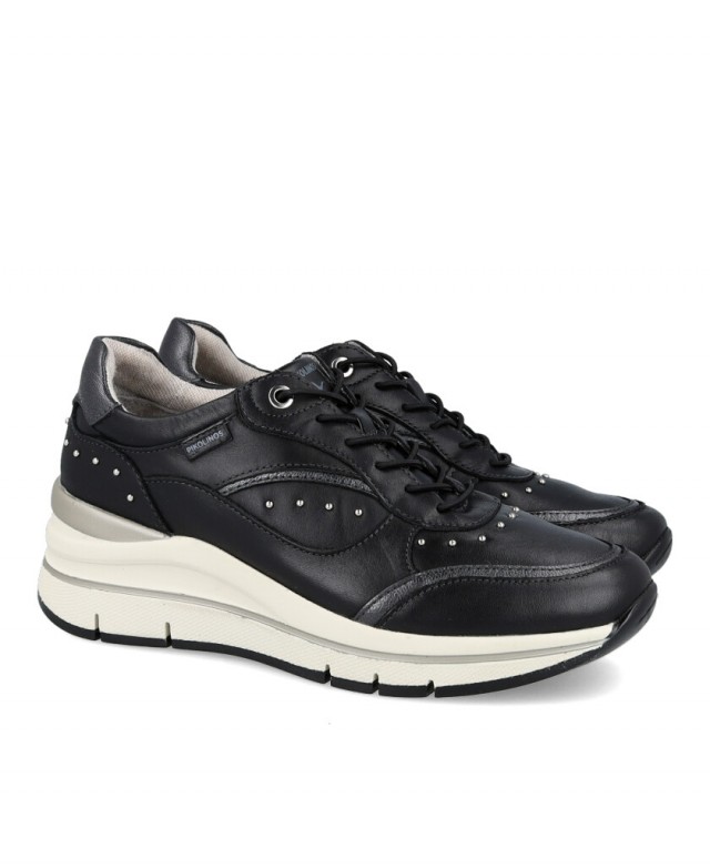 Sneaker negra urbana Pikolinos Girona W2C-6548C2