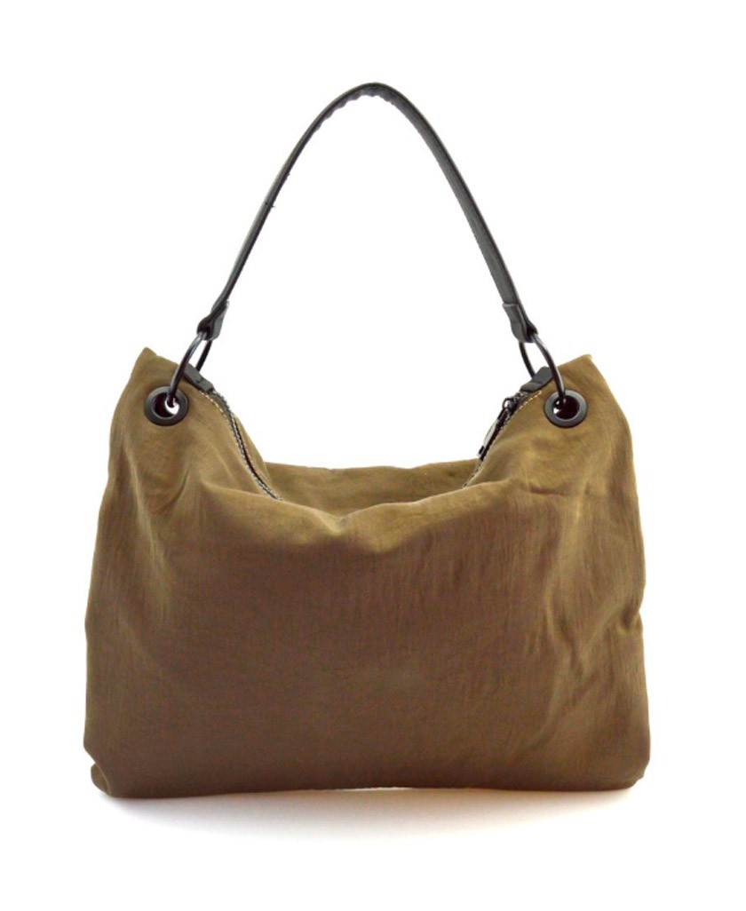 Bolso de mano color verde oliva DMR Touch Vero
