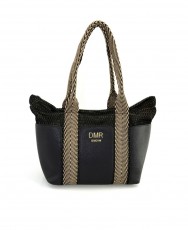 Bolso de rejilla en color negro DMR Touch Ibiza Bolso de rejilla en color negro DMR Touch Ibiza
