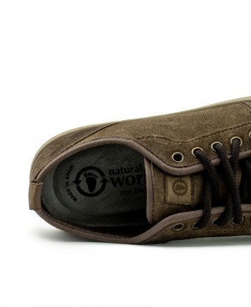 Natural World Miso 6761 Men's suede sneakers