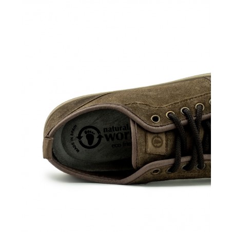 Zapatillas serraje hombre Natural World Miso 6761