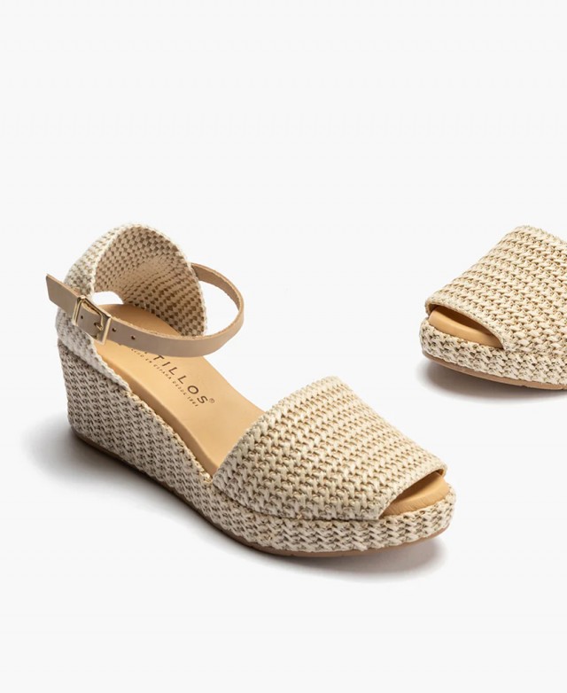 Sandalias de cuña Pitillos 10560