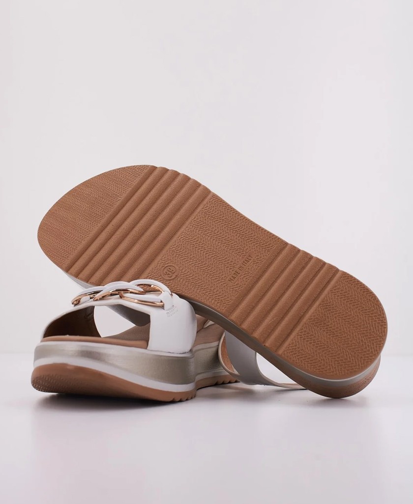 White Wedge Sandal Repo Phil Gatiér 19234