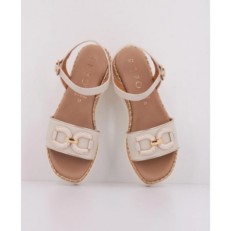 Repo Phil Gatiér 50248 Beige Wedge Sandal