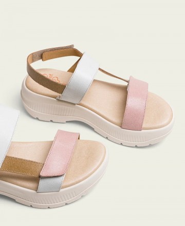 Multicolor women's sandals Porronet Natalia 3190