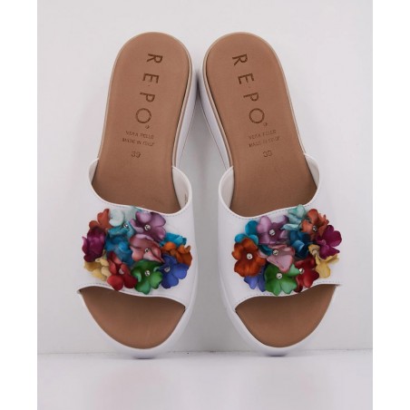 Repo Phil Gatiér 81143 Floral Slide Sandals