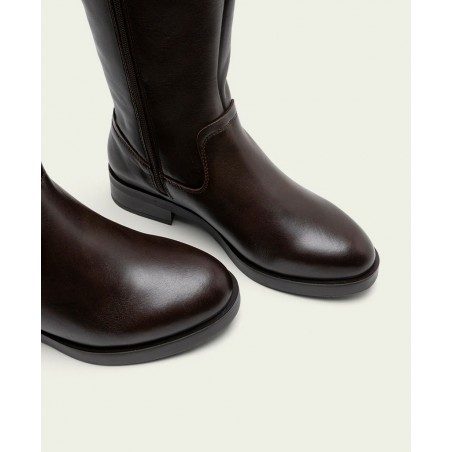 Porronet 4714 Brown Leather High Boots