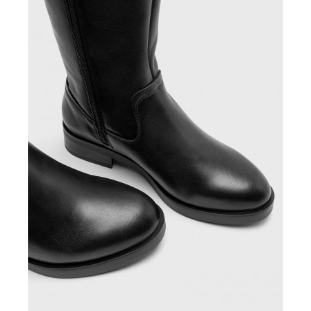 Botas negras con cremallera Porronet 4714