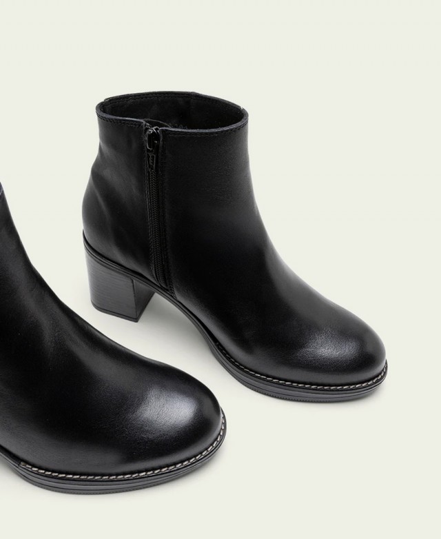 Botines de tacón ancho Porronet 4780