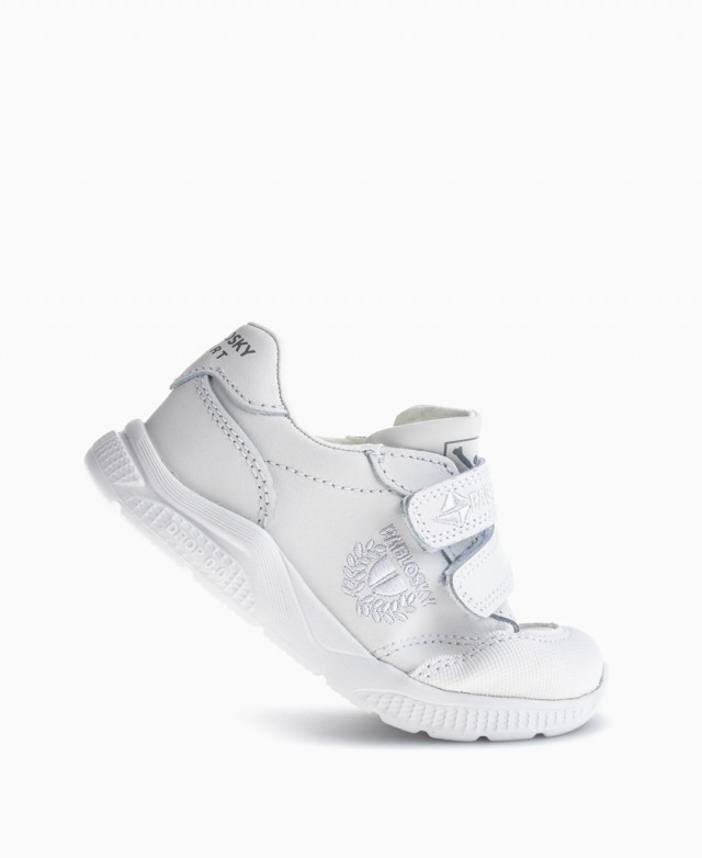 Pablosky 203900 White Children's Sneakers