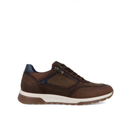 Zapatos de para hombre en color marron Caracteristicas cordones y cremallera altura de piso 3 cm piso de goma termoplastica ext